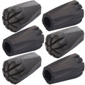Diooid Hiking Pole Tips Extra Thick And Wear Resisting Trekking Pole Tips Replacement Pole Rubber Tip Protectors Fits Most Stand