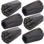 Diooid Hiking Pole Tips Extra Thick And Wear Resisting Trekking Pole Tips Replacement Pole Rubber Tip Protectors Fits Most Stand