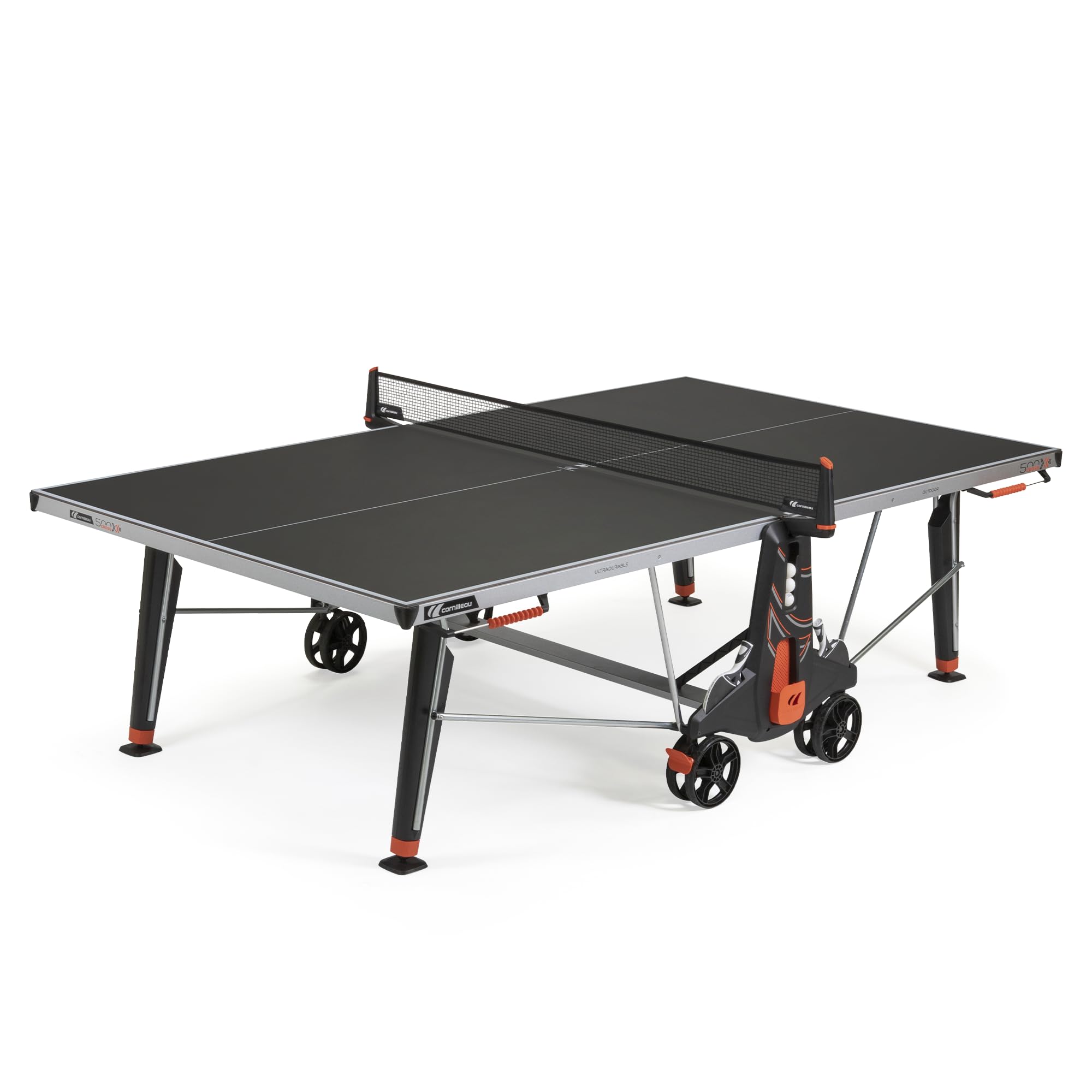 500X Outdoor Table Tennis Table (Black)
