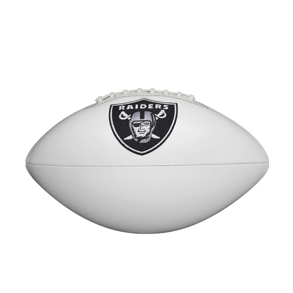 Wilson Nfl Live Signature Autograph Football - Official Size, Las Vegas Raiders