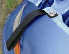 Seattle Sports Sherpak Hood Loop Tie Down Anchor Straps For Mounting Kayak And Canoe On Car Roof Top (Black)