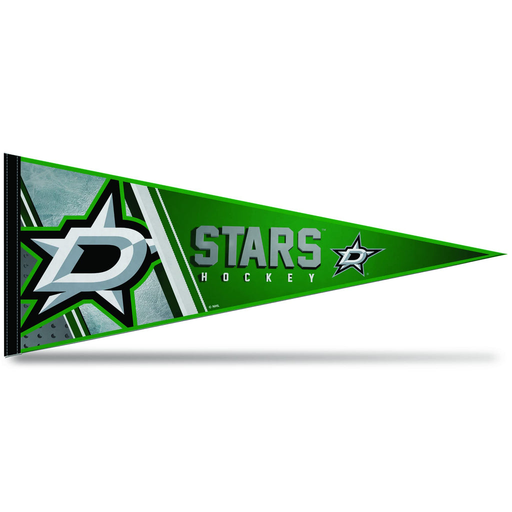 Rico Industries Nhl Hockey Dallas Stars Primary 12'' X 30'' Felt Wall D  Cor Pennant - Great For Home/Bed Room/Man Cave D  Cor
