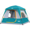 UNP 4-Person Tent, Portable Cabin Tent, Camping Tent 4-Person Easy Set Up, Waterproof with Top Rainfly for Outdoor Camping/Hikin