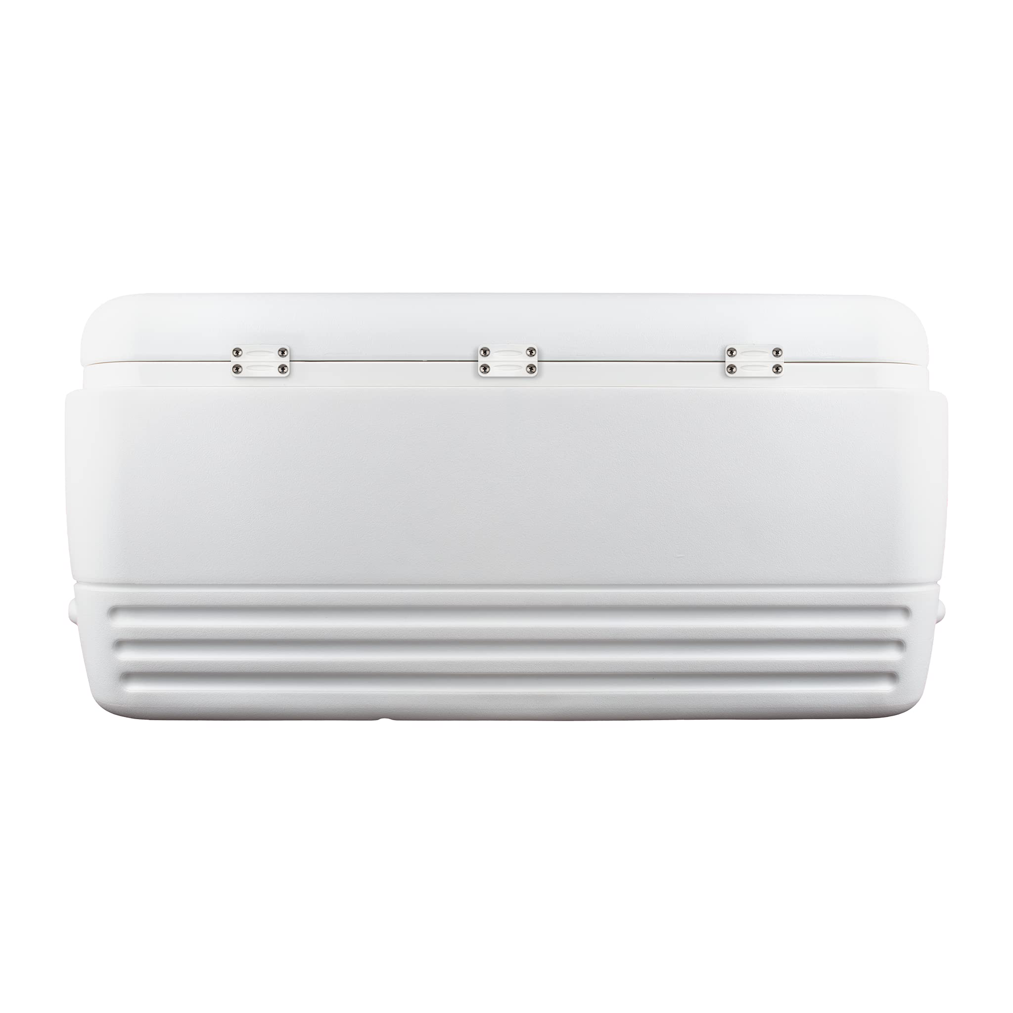 Neverbreak Parts - Igloo Cooler Replacement Parts - Large White Kit (3 Hinges, 2 Latches With Posts And Screws)  High Strength I