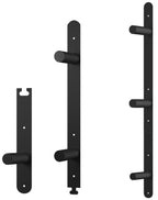Fitvids Weight Plate Storage Rack, Weight Plate Holder Wall Mounted Bumper Plate Storage For Home Gym, Fit 2'' Olympic Plates, 3