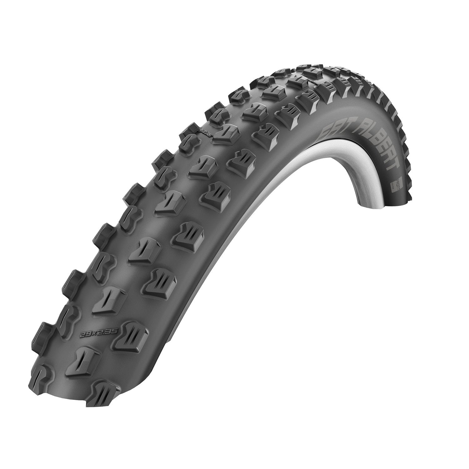 Schwalbe Fat Albert HS 477 Tubeless Easy Snakeskin Mountain Bicycle Tire - Front (Black - 27.5 x 2.35)