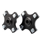 Drive-Up 2 Pack Ezgo Rear Wheel Hub Flange Plate For Rxv Electric 2008-Up Golf Cart Rear Axle Hub Assembly Oem 604112