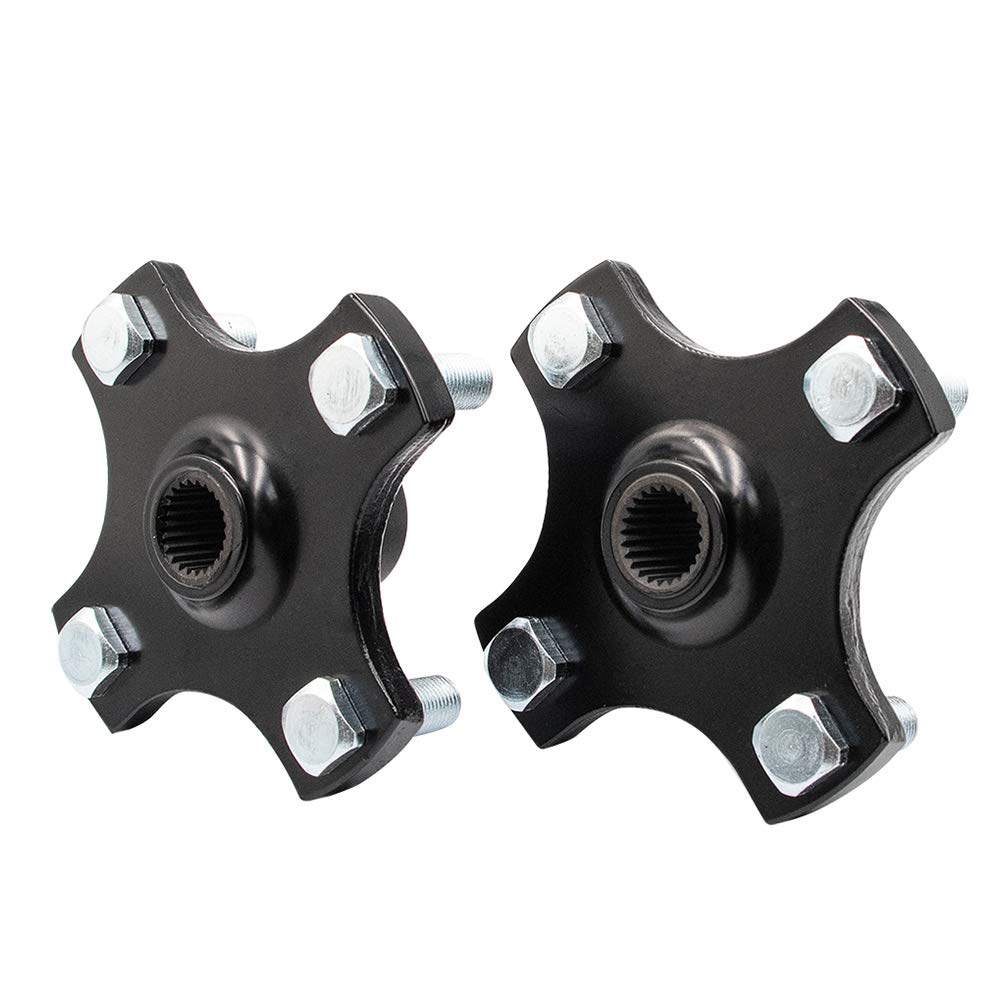 Drive-Up 2 Pack Ezgo Rear Wheel Hub Flange Plate For Rxv Electric 2008-Up Golf Cart Rear Axle Hub Assembly Oem 604112