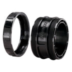 Marinco 110R Sealing Collar With Threaded Ring For 20 And 30 Amp Systems, Black, 30A Sealing Collar & Threaded Ring