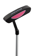 Left Handed Pink Junior Golf Club Set For Age 9 To 12