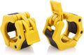 Greententljs Olympic Barbell Clamps Quick Release Pair of Locking 2 Olympic Bar Barbell Clip Lock Collars Spinlock Workout Pro C