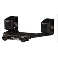 WARNE Gen 2 Extended Skeletonized 1 Inch Cantilever Mount - Lightweight 6061 Aluminum Optic Mount with Forward Offset, Matte Bla