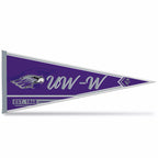 Rico Industries Ncaa Wisconsin-Whitewater Warhawks Classic 12'' X 30'' Felt Wall D  Cor Pennant - Great For Home/Bed Room/Man Ca