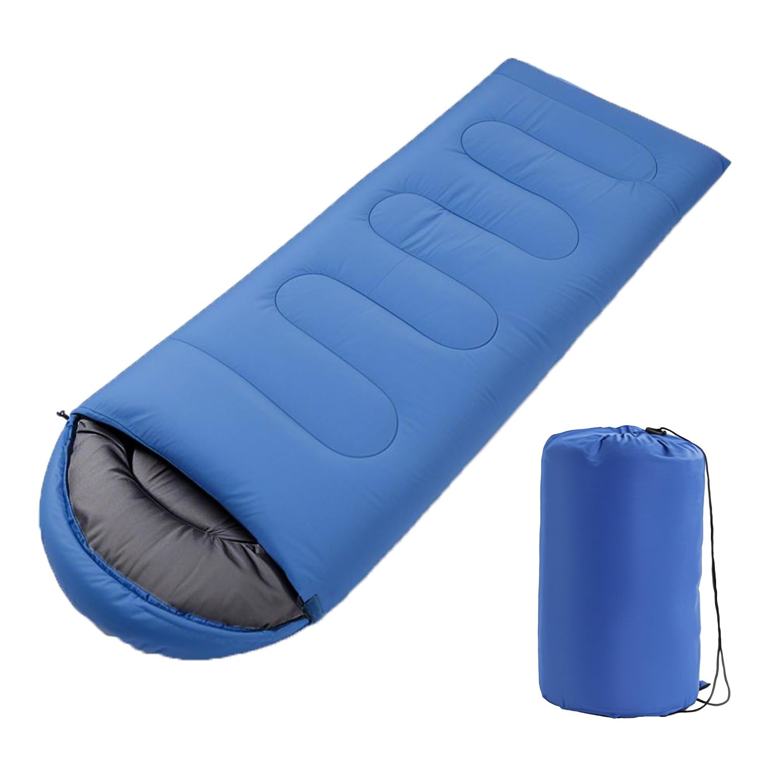 Wind Tour 3 Season Lightweight Waterproof Sleeping Bag Indoor & Outdoor Spliceable Single Sleeping Bag 1.0Kg For Hiking Backpack