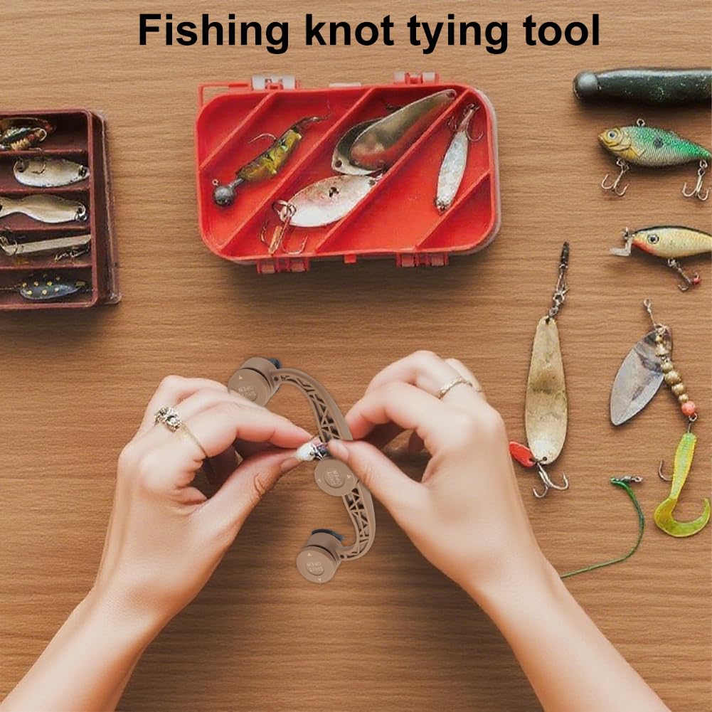Eyyvre Knot Assist, Fishing Knot Tying Tool, Gt Knotter, Fishing Line Monofilament Fg Pr Knotter, Single Lock For Peline 0.3-3#,