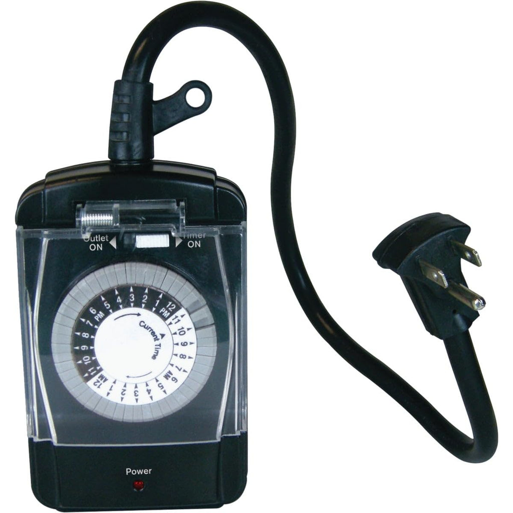Timer Outdr 24Hr W/Out (Pack Of 1)
