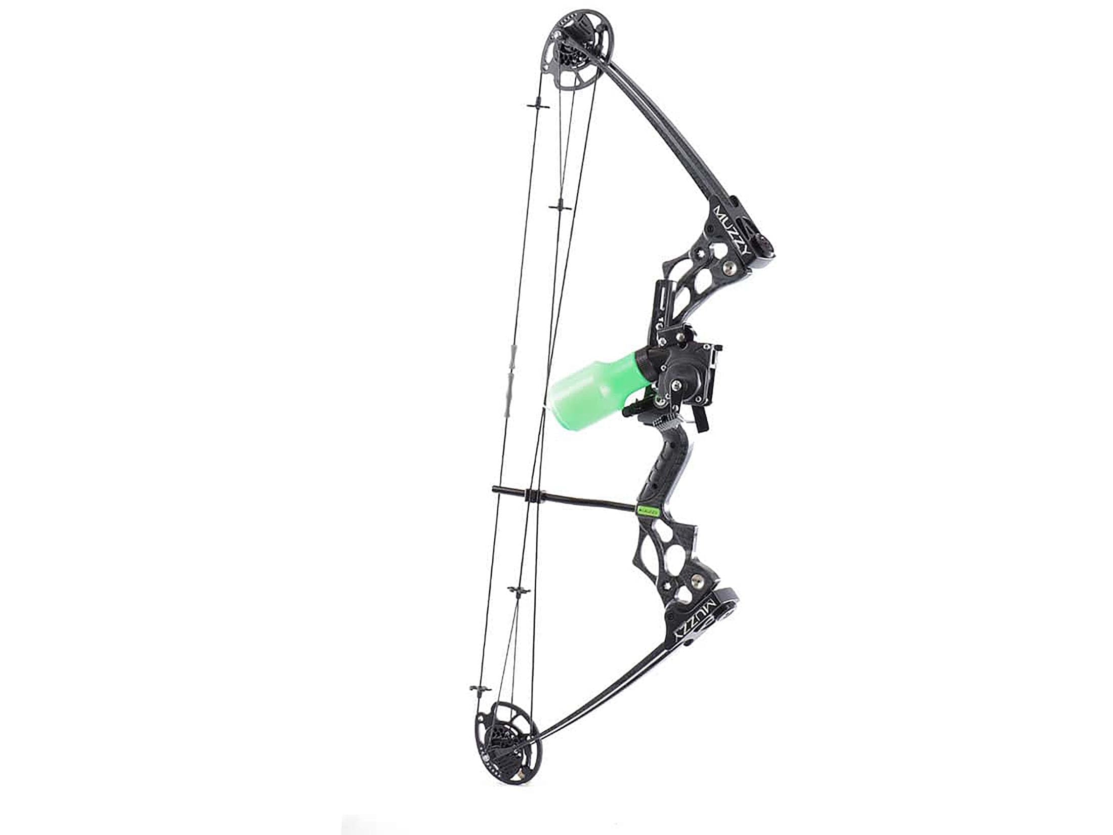 Muzzy Bowfishing V2 Bottle Reel Kit Right-Hand,Green