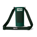 YETI Small Bottle Sling for Rambler 18 oz. Bottle, Black Forest Green
