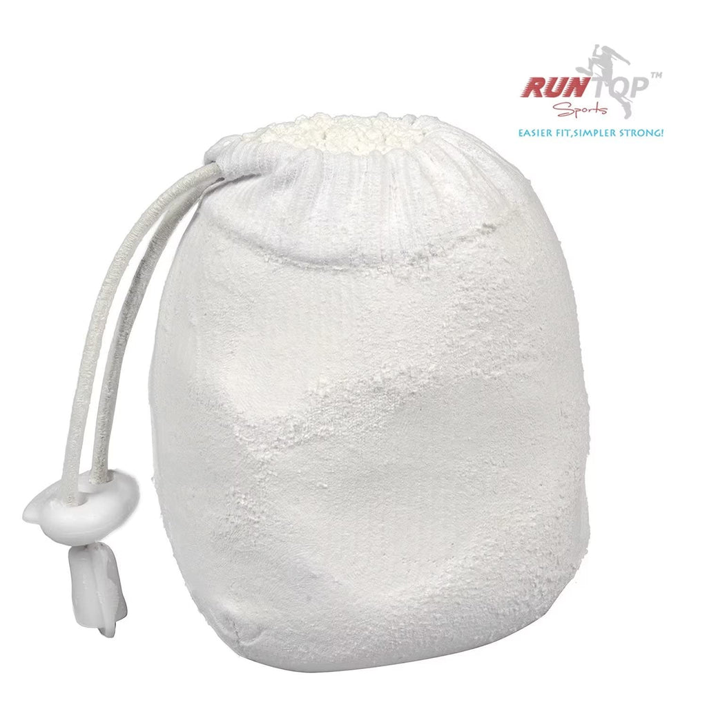 Runtop 2.4Oz Refillable Magnesium Carbonate Powder Gym Chalk Ball Bag Sock For Weightlifting Cross Fitness Training Gymnastics R