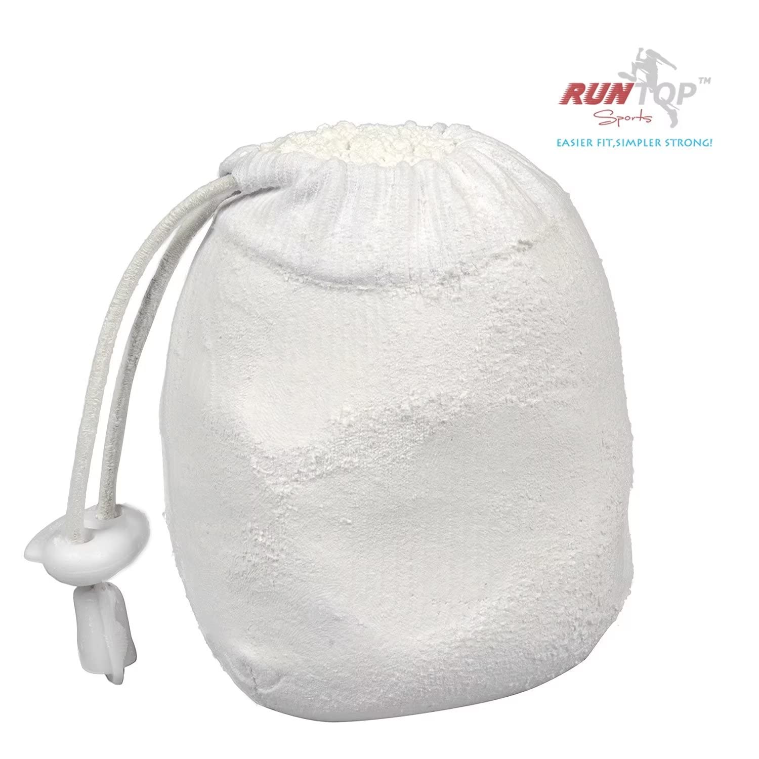Runtop 2.4Oz Refillable Magnesium Carbonate Powder Gym Chalk Ball Bag Sock For Weightlifting Cross Fitness Training Gymnastics R
