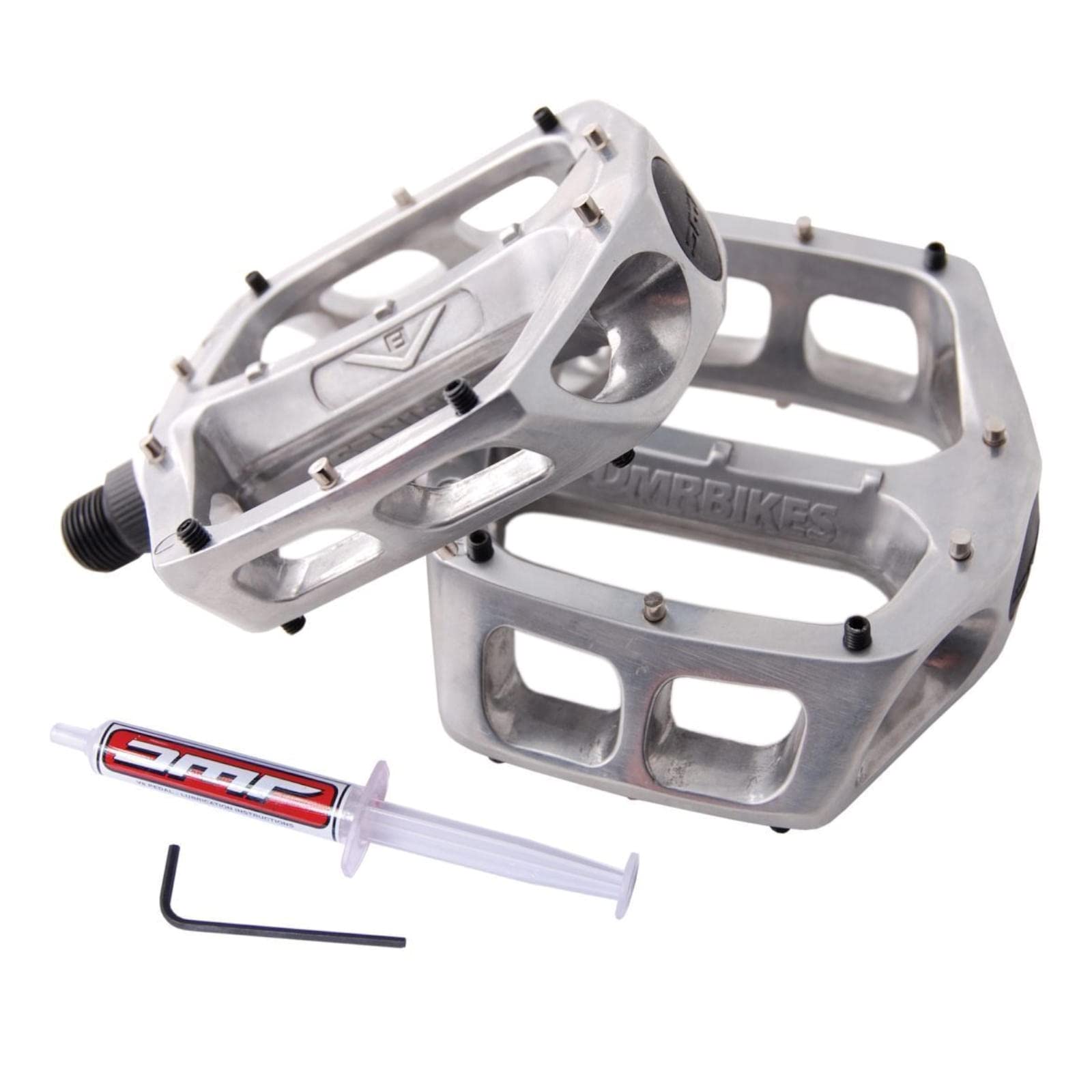 DMR V8 Polished Silver Pedals