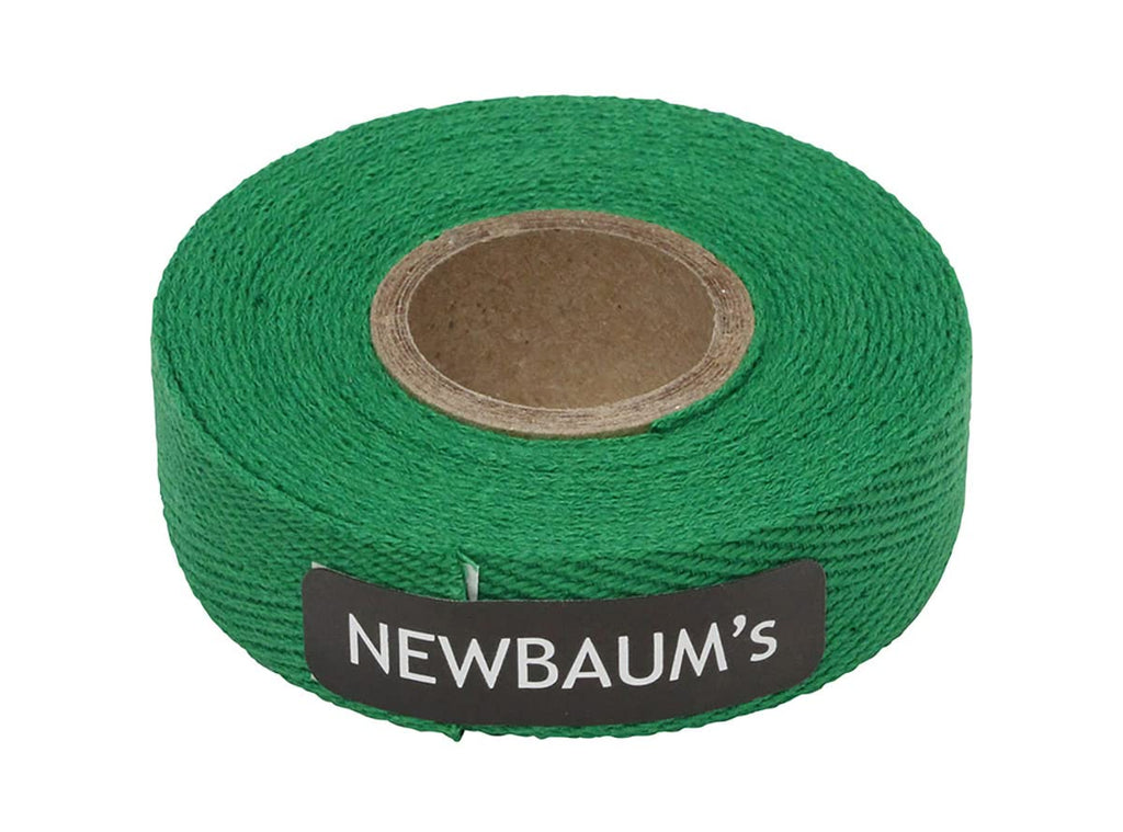 Newbaum'S Cloth Bike Handlebar Tape (Green Grass), 10 Ft Roll Bike Bar Grip Tape (0.75    Wide), Cotton Bar Tape Road Bike, Adhe
