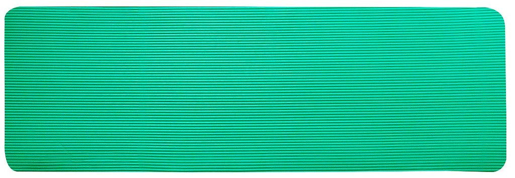Fitvids All Purpose 1/2-Inch Extra Thick High Density Anti-Tear Exercise Yoga Mat With Carrying Strap And Yoga Blocks, Green