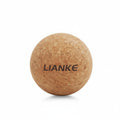 CLOVRIX Cork Massage Sphere Lightweight & Portable Firm Fascia TwinSphere Tool for Athletes, Travel, 7Cm, Round Ball | Rollers 