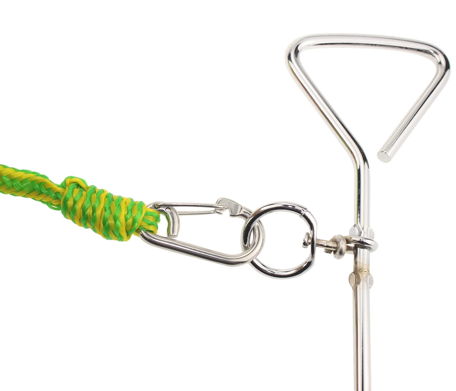 Screw Anchor System For Small Boats, Pwc, Kayak,Canoes,Paddle Boards (Sup)| Sand Spike - Includes 16-Foot Anchor Line, Float And