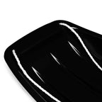 Best Choice Products 35In Kids Plastic Toboggan Snow Sled W/Pull Rope, 2 Handles - Black