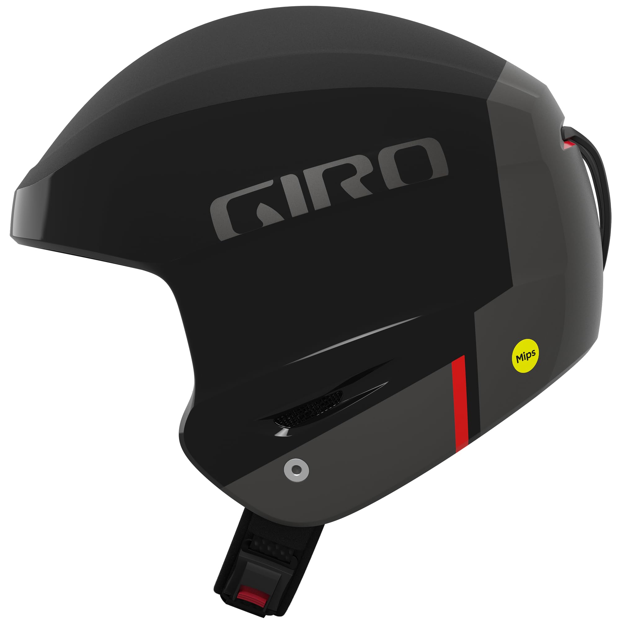 Giro Strive MIPS Race Ski Helmet for Men, Women & Youth - Matte Black - M (55.5-57 cm)