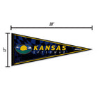 Rico Industries Nascar Racing Kansas Speedway 12'' X 30'' Felt Wall D  Cor Pennant - Great For Home/Bed Room/Man Cave D  Cor
