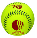 Baden USSSA Classic Plus Slowpitch Softballs - 12 Synthetic Cover for Durable Performance | Official Game Balls, Ideal for Tourn