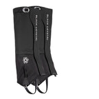Black Crystal Hiking Ski Snow Gaiters Waterproof Breathable Nylon Women'S Black Size Medium