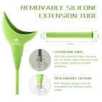 Female Urination Device, Female Urinal Silicone Funnel Urine Cups Portable Urinal For Women Standing Up To Pee Funnel Reusable W