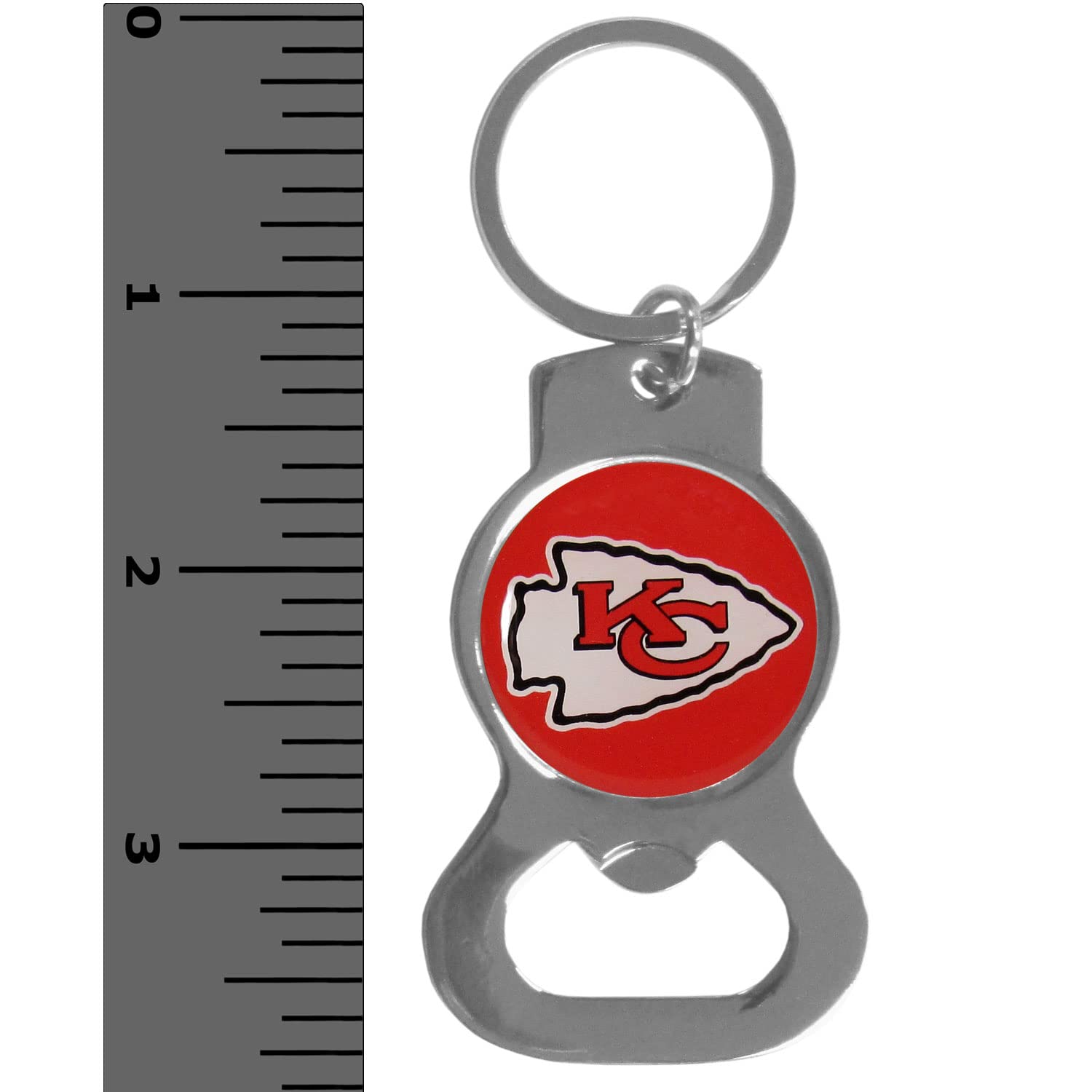 Nfl Siskiyou Sports Fan Shop Kansas City Chiefs Bottle Opener Key Chain One Size Team Color