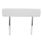 Taco Metals Marine Neptune Universal Leaning Post Backrest With Folding Arms, (17-1/2-Inch Cushion/Arm Height, 7-3/8-Inch Cushio