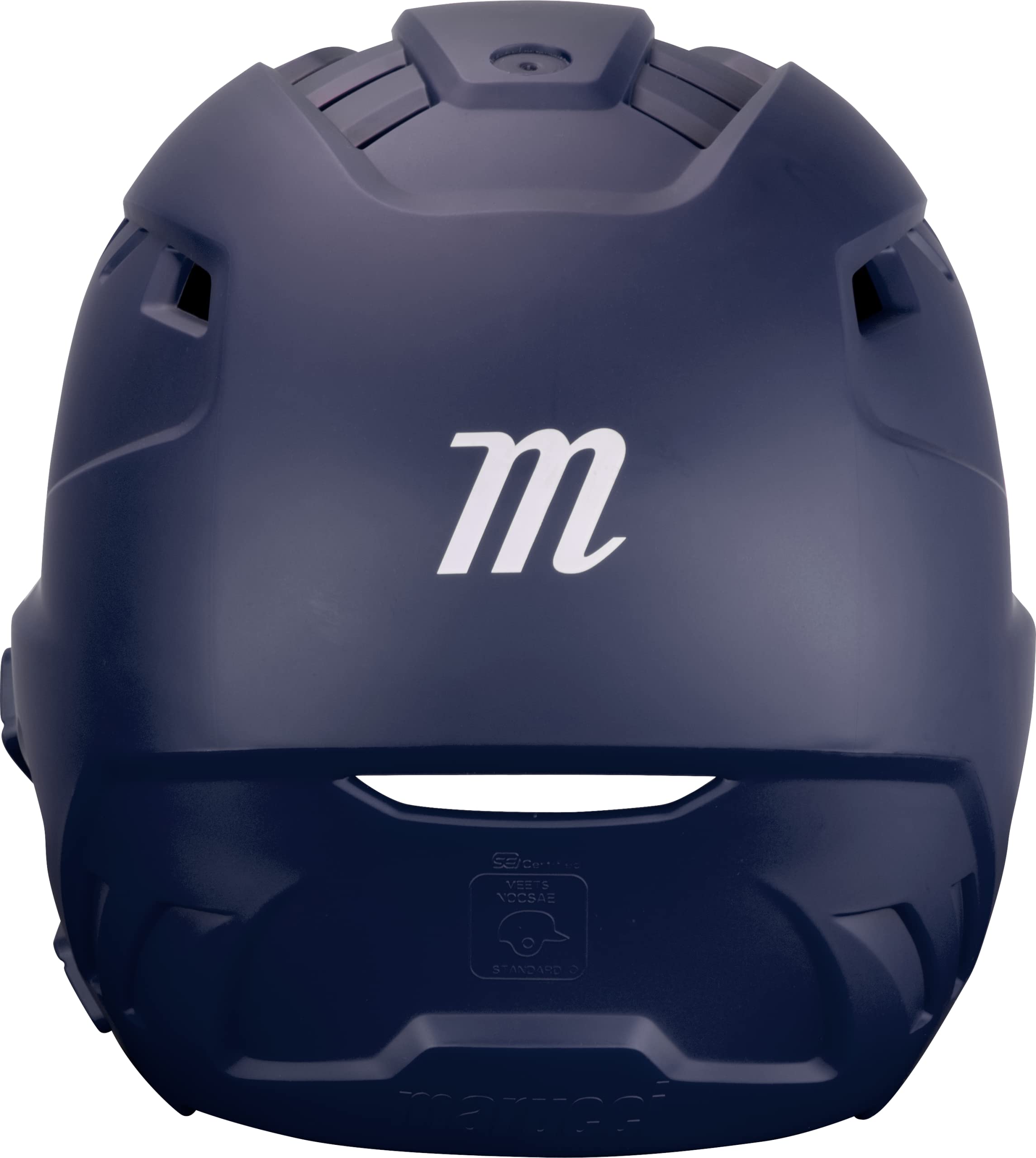 Marucci Duravent Batting Helmet, Nocsae Certified, Navy Blue, Senior