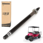 10L0L Driver Side Rear Axle Shaft For 1994.3-2009 Ezgo Gas Txt, Medalist, St, Mpt Gas Golf Cart, Includes Bearing, Oem# 72056G01
