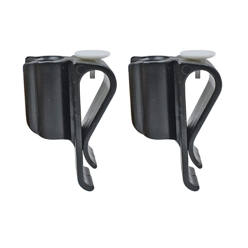 2PCS Golf Club Bag Clips On Putter Clamp Holder Organizer Value Durable Plastic Black Putting Clip Golf Accessories for Men Wome