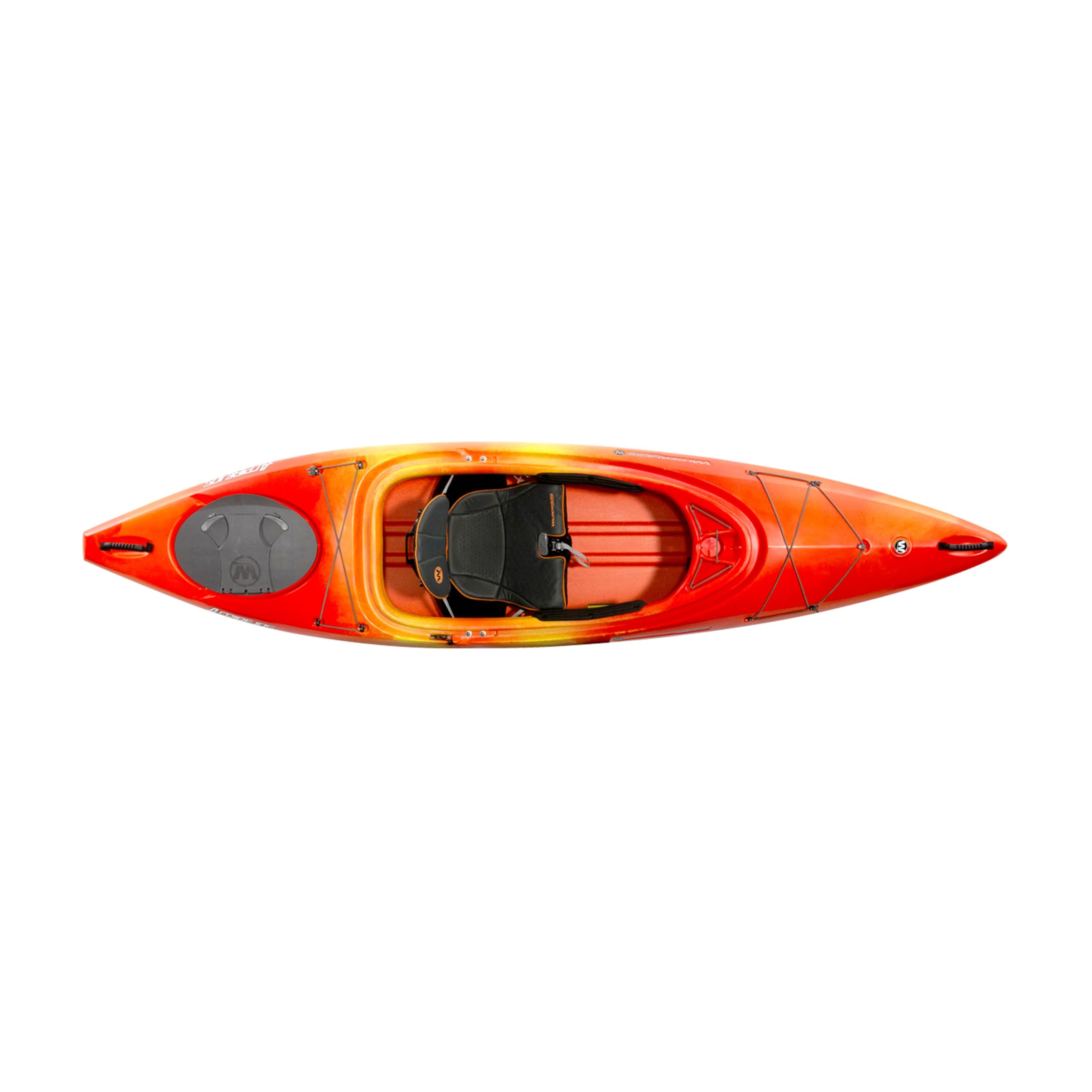 Wilderness Systems Aspire 105 | Sit Inside Recreational Kayak | Adjustable Skeg - Phase 3 Air Pro Seating | 10 6 | Mango