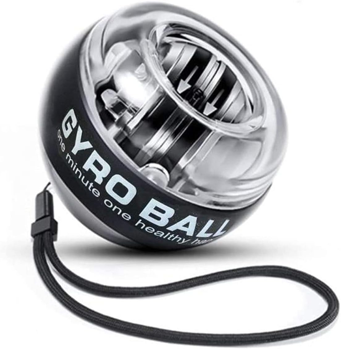 Wrist Trainer Power Gyro Ball, Hand Forearm Strengthener, Colorful Lighting Ball, Arm Strengthener Enhancer Essential Gyroscopic