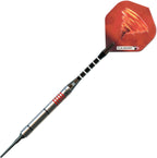 Elkadart Tornado 90% Tungsten Soft Tip Darts With Storage/Travel Case, 2 Black/4 Red Rings, 16 Grams