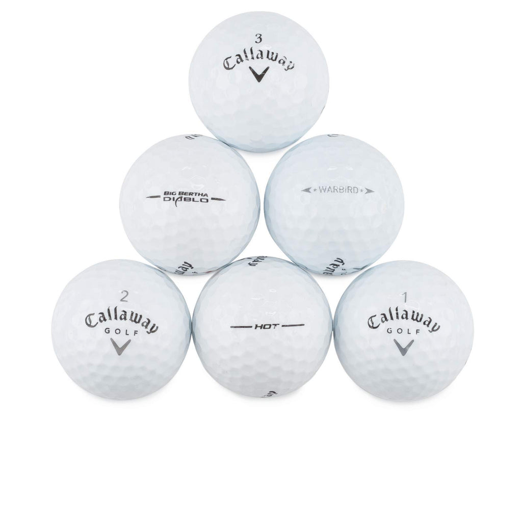 Reload Recycled Golf Balls (24-Pack) Of Callaway Golf Balls, One Size, White