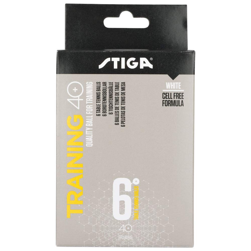 Stiga Training 40+ Table Tennis Balls (6 Balls)