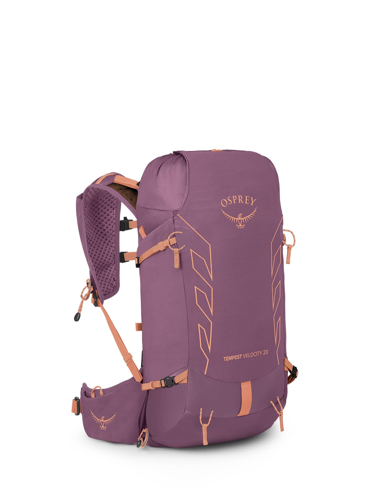Osprey Tempest Velocity 20L Womens Hiking Backpack, Pashmina/Melon, WXS/S
