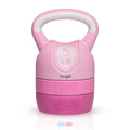Yes4All Adjustable Kettlebell for Women - Pink Home Gym Set, 5lb-12lb Adjustable Weight, Compact Kettlebell Set for Strength Tra