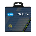 KMC 10-Speed DLC10 Series High-Performance Chain | for Road/Mountain/Gravel | Shimano, SRAM, and Campagnolo Compatible | 116 Lin