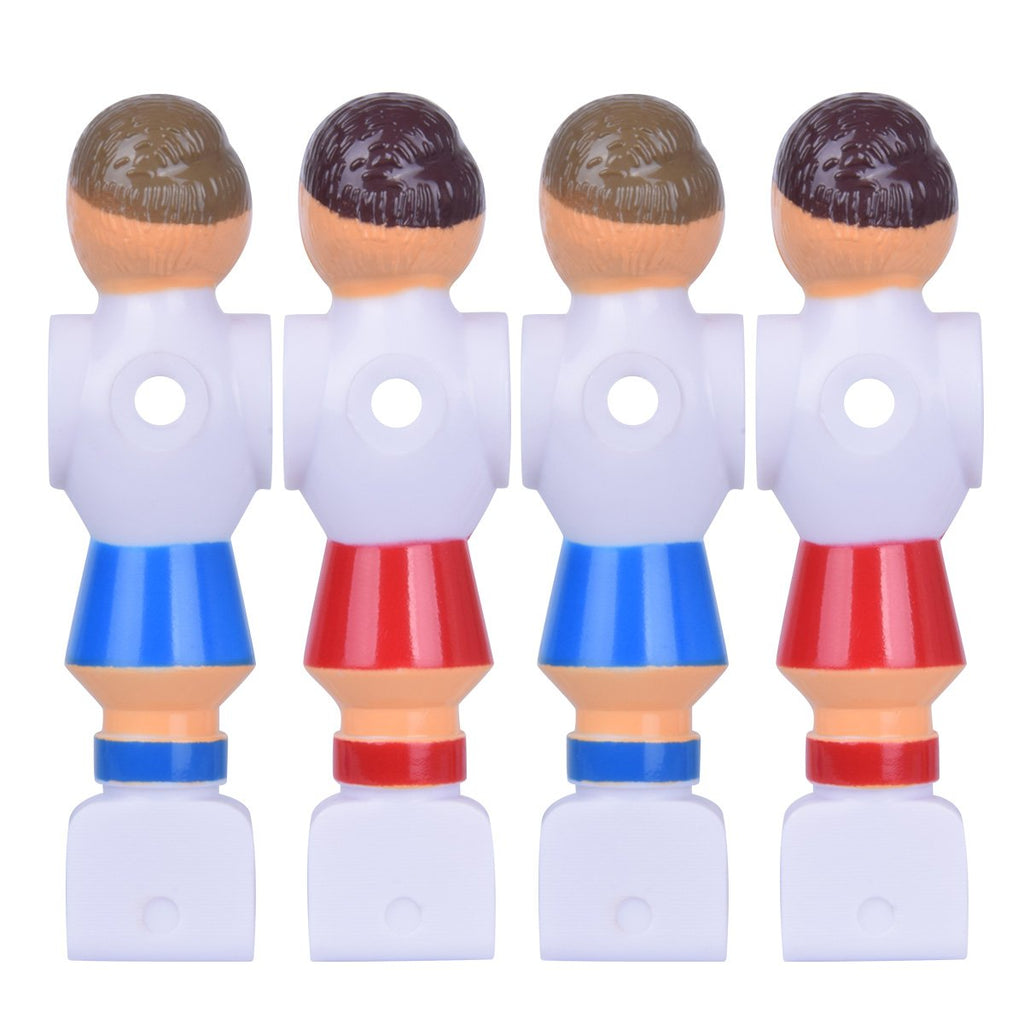 Hotusi 4Pcs Rod Foosball Soccer Table Football Men Player Replacement Parts