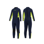 Goldfin Kids Wetsuit For Boys Girls, 3Mm Neoprene Fullsuit For Toddler Back Zip Youth Water Aerobics Diving Boating Snorkeling S